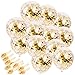 Gold Confetti Balloons 30 Pieces, 12 Inches Party Balloons With Golden Paper Confetti Dots For Party Decorations Wedding Decorations And Proposal