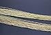 12PCS Gold Plated Solid Brass Chians Satellite Beaded Ball Curb Thin Chain Necklace Bulk for Jewelry Making (20 Inch(1.5mm))