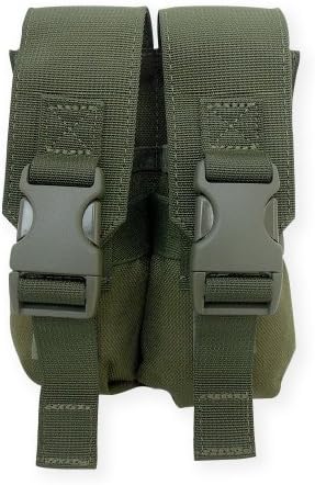 Tacprogear Double Flashbang Pouch, Olive Drab Green