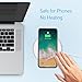 Seneo Wireless Charger, Qi Wireless Charging Pad Stand for iPhone X/8/8 Plus, Galaxy S9/S9+/Note 8/S8/S8+/S7/S7 Edge/Note 5/S6 Edge Plus and All Qi-Enabled Device (No AC Adapter)