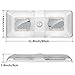 BlueFire 1 Pack RV Interior Light Super Bright DC 12V Led RV Ceiling Double Dome Light Trailer Camper RV Interior Lighting with ON/Off Switch for Trailer Camper Car RV Boat (White)
