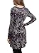 BAISHENGGT Women's Flared Comfy Loose Fit Tunic Top Medium Purple