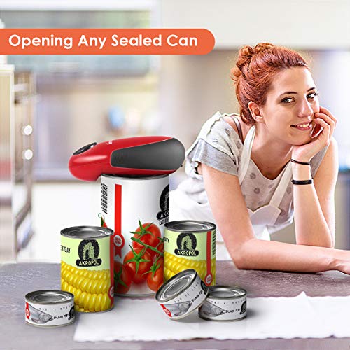 Electric Can Opener, Restaurant Can Opener, One Touch Can Opener, Full - Automatic Hands Free Can Opener, Chef's Best Choice