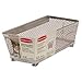 Rubbermaid Interlocking Mesh Drawer Organizer, 3- by 6-Inch, Titanium