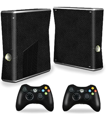 272 Vinyl Decal Skin Sticker Set For Xbox 360 Slim Console & 2 Controllers
