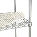 Alera ALESW59SL3618 Shelf Liners for Wire Shelving, Clear Plastic, 36w x 18d (Pack of 4)