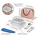 Stainless Steel Bento Lunch Box for Kids&Adult Meal Prep Lunch Box Containers With Lids -To Go Lunchbox- Metal Sandwich Food Storage Containers -2 Pieces Set 29oz& 15oz With Lunch Bag Utensil