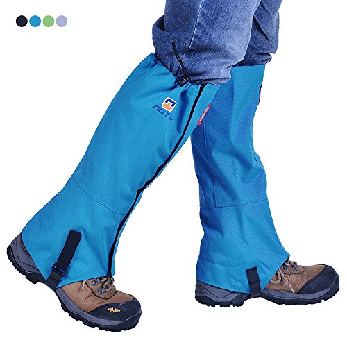 Tsonmall Hiking Gaiters Waterproof Breathable Snow Gaiters Leg for Men Womens Walking Climbing Hunting