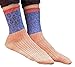Bienvenu Women's Lady's 4 Pair Pack Vintage Style Colorful Cotton Crew Socks