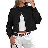 ATHMILE Cropped Cardigan Sweaters for Women Lightweight Crop Knit Y2k Fall Outfits Fashion Clothes 2026