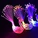 Cade Peacock Finger LED Light Ring for Parties Cheering Novelty Toys Gift for Kids, 30 Pcs
