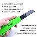 Box Cutter Utility Knife (3 PACK) - Premium Grade Strength - Retractable Snap Off Blades - Perfect Hobby Knife for Cutting Cardboard, Boxes, and More!