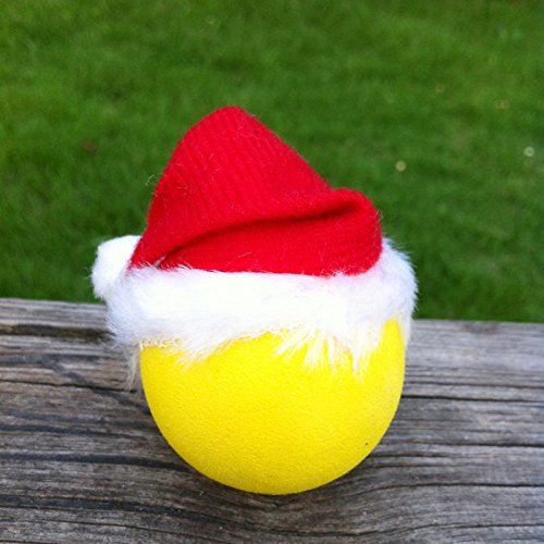 COGEEK Car Antenna Christmas Topper Smiley Face Wool Hat Ball EVA Car Decorative - Thumbnail 5