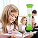 Sand Timer-Senbowe 6 Pack Colorful Sandglass Hourglass Sand Clock Timer/- 30sec/1min/2mins/3mins/5mins/10mins for Kids,Classroom, Kitchen,Games -Great Gift for Your Children
