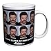 Parks and Recreation Many Faces of Ron Swanson Workplace Comedy TV Television Show Ceramic Gift Coffee (Tea, Cocoa) 11 Oz. Mug