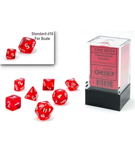 Set De 7 Dados Mini De 10 Mm Chessex – Luminosos Morados Y Dorados, Para D&D Y Juegos De Rol (D4, D6, D8, D10, D12, D20 Y D%)