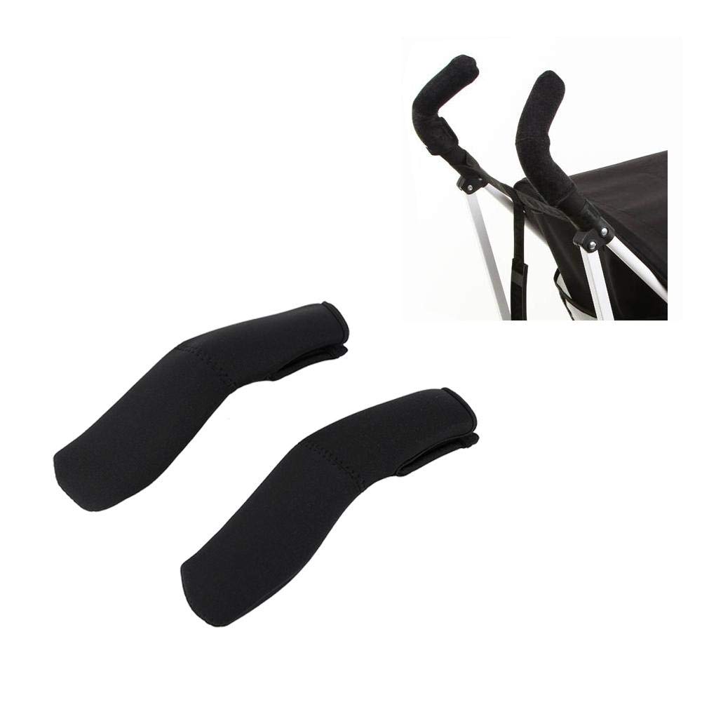 Photo 1 of 2PCS Stroller Help Gloves Handle Cover Baby Kid Pushchair Pram Stroller Black