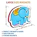 Little World Large Set of 25 Foam Fridge Magnets for Toddlers 1-3 - Refrigerator Magnets for Kids – Baby Magnet for Refrigerator 1 Year Old - Zoo Magnetic Animals - Animal Magnets for Toddlers 1-3
