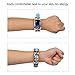 wonlex Band for Samsung Gear Fit2 / Fit2 Pro, Silicone Replacement Watch Bands Strap Compatible with Galaxy Gear Fit2 SM-R360 & Fit 2 Pro for Women & Men (Romantic Roses)
