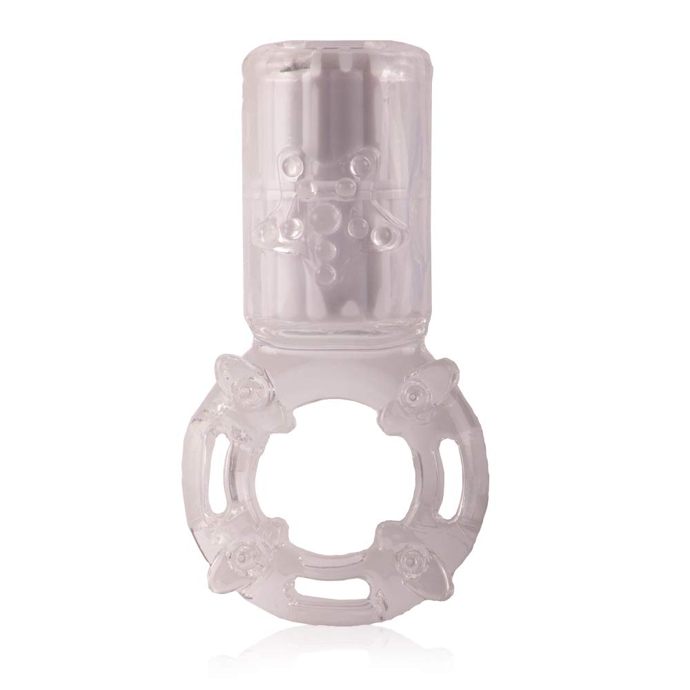The Screaming O Big OMG Vibrating Ring, Clear