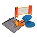 Harvil Portable and Retractable Table Tennis Net Set to-Go with Free Balls, Rackets, and Mesh Bag