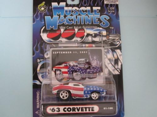 63 Corvette Without Head Scoop September 9-11 Commemorative By Muscle Machines