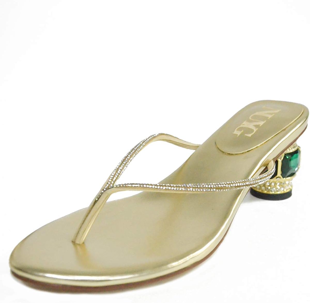 low heel thong sandals