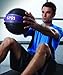 SPRI Xerball Medicine Ball Thick Walled Durable Construction with Textured Surface, Purple, 10-Pound