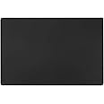 Gartful Black Extra Large Silicone Mat, 23.6 x 15.7 inches Silicone Craft Sheet, Resin Casting Molds Mat, Countertop Protector, Placemat Table Saver Pad, Reusable Nonstick Nonskid