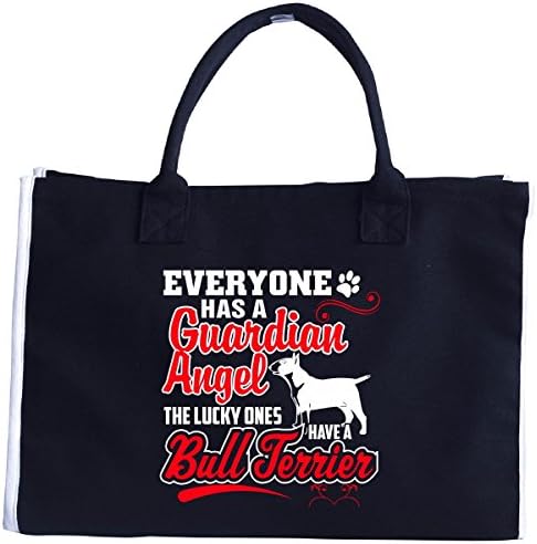 Lucky Ones Have A Bull Terrier - Tote Bag