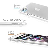 iPhone 7 Case, WaKase Corner Guards - Crystal Clear PC with TPU shock absorbent corner, case for iPhone 7 (Moonstone Clear)