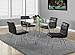 Monarch Specialties , Dining Table Chrome Metal Tempered 40