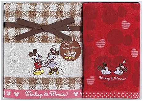 Amazon 丸眞 タオルギフトセット ディズニー ミッキー ミニー ハンドタオル 1枚 バスタオル 1枚 ドリーミータイム タオルセット ホーム キッチン オンライン通販