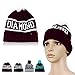 MuLuo Wool Winter Men Women Cap Diamond Pattern Gorro Beanies Hats Fruit Green