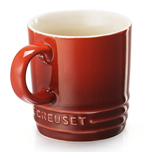 LE CREUSET Stoneware Espresso Mug, 100 ml, Cerise, 70305100600099