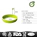 Silicone Egg Ring Nonstick Fried Egg Mold Egg Pancake Mold Kitchen Pancake Rings FDA-approved and 100% BPA-free（4-pack）