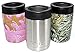 EPIC 12 oz Can Cooler - Double Wall Stainless Steel Beer Cooler Can Cup - Insulated Beverage Colster like Yeti - Keeps drinks cold, 12 oz - Silver