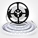 LEDMO Flexible LED Strip Lights,LED Light Strip Waterproof,Super Bright 600Units SMD2835 LEDs,Cool White,16.4Ft/5M,Lighting Strips