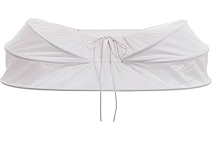 GRACEART Women's Victorian Bustle Hoop Skirt Crinoline Cage Pannier