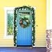 Christmas Garland Decorations 9 ft Unlit Christmas Garlands Artificial Pine Garland Christmas Wreath Mantle Decoration for Indoor Outdoor Non-Lit Green