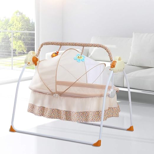 electric baby bassinet swing