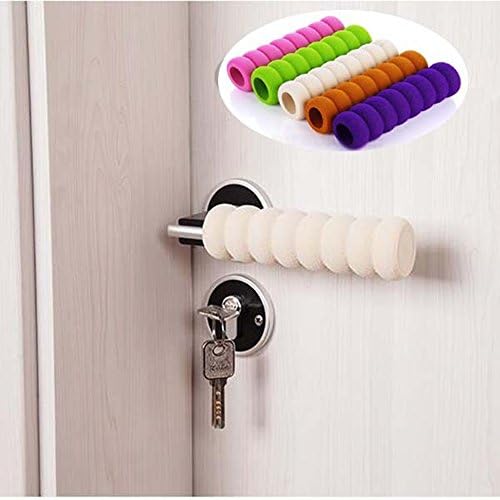 Union Tesco 5 Piece Baby Safety Door Handle Protector Guard Cushion Anticollision Bumper Strip