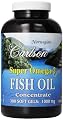 Carlson Labs Super Omega-3 Gems, 1000mg, 300 Softgels