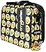 Emojination Heart eyes Cry Sweat Smile face Soft Lunch kit box bag