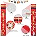 CHERIEY Merry Christmas Banner Outdoor Indoor Christmas Decorations, Porch Sign Banner Farmhouse Christmas Decor Hanging Front Door Banner for Home Wall Decor