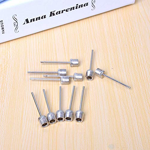 Color Scissor 30 Pieces Ball Pump Needle, Inflation Needles Inflating Air Pump Needles for Sports Ball