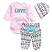 Dirance Lifelike Reborn Doll Accesories Girl Doll Clothes Kids Toy, Suit for 20