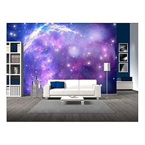 Purple Space Nebula