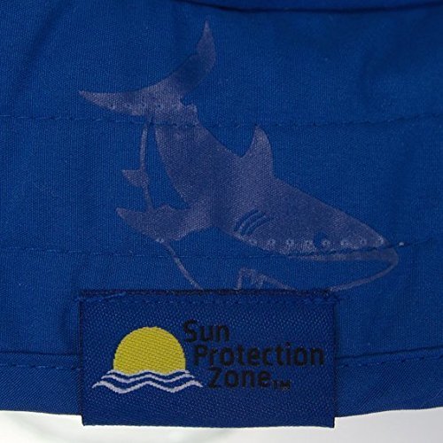 image for Sun Protection Zone Kids’ UPF 50+ Safari Sun Hat, Pink Flowers, Uv S