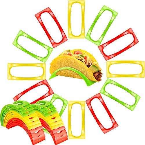 Taco Holder Stands Plastic Taco Shell Holder Taco Racks for Microwave